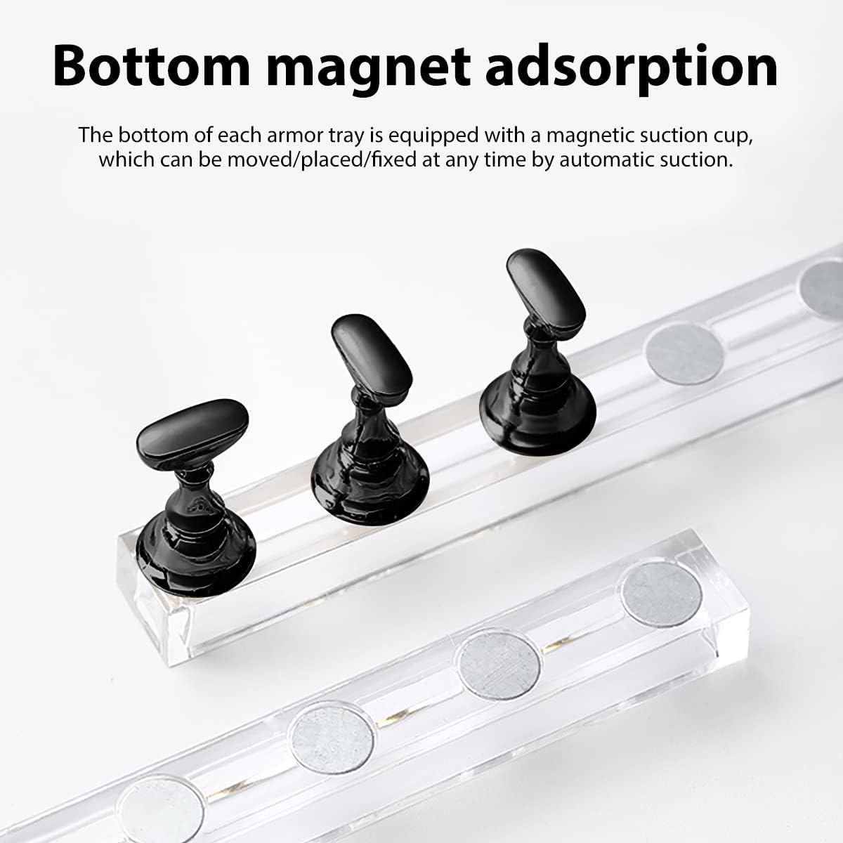 Magnetic nail stand