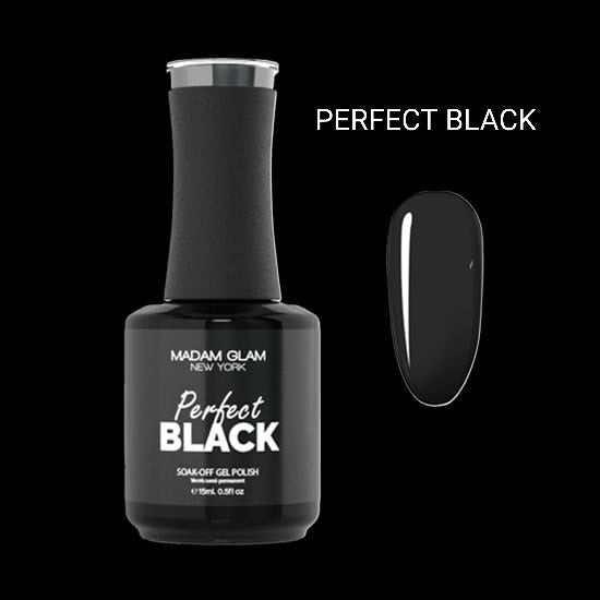 Black - Madam Glam gel polish